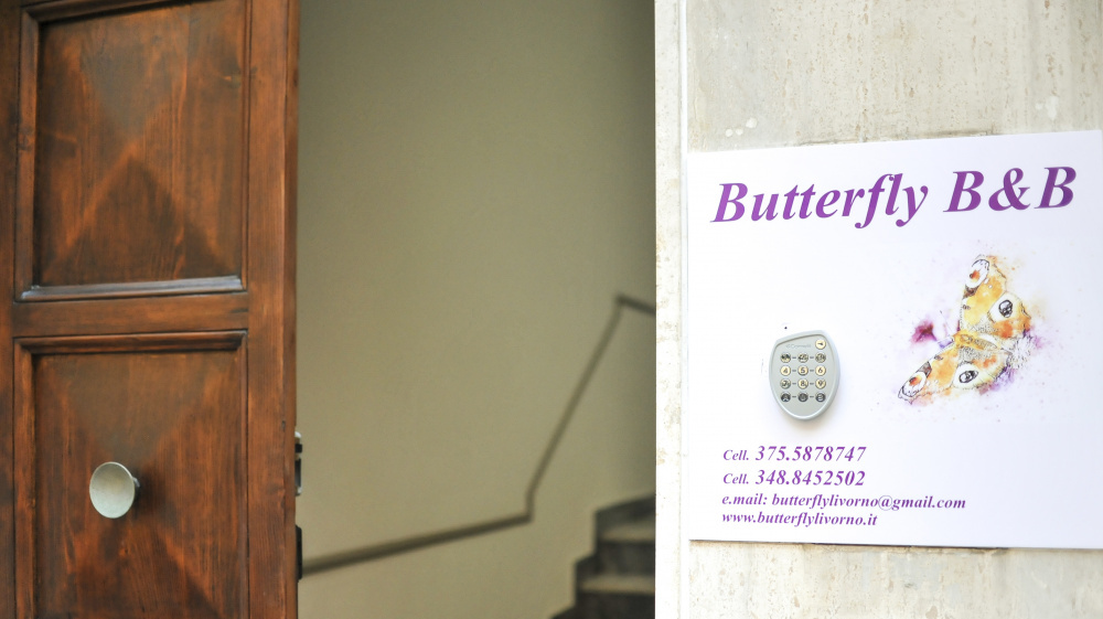 bed breakfast butterfly livorno ingresso